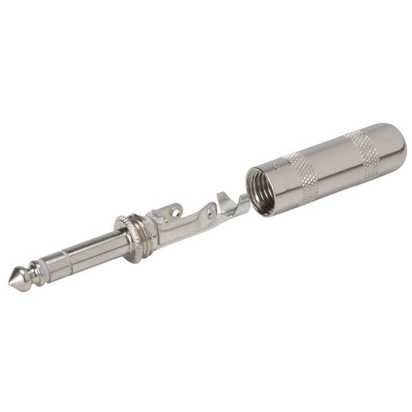 Main product image for Switchcraft 297 1/4" Stereo Plug Nickel 093-142